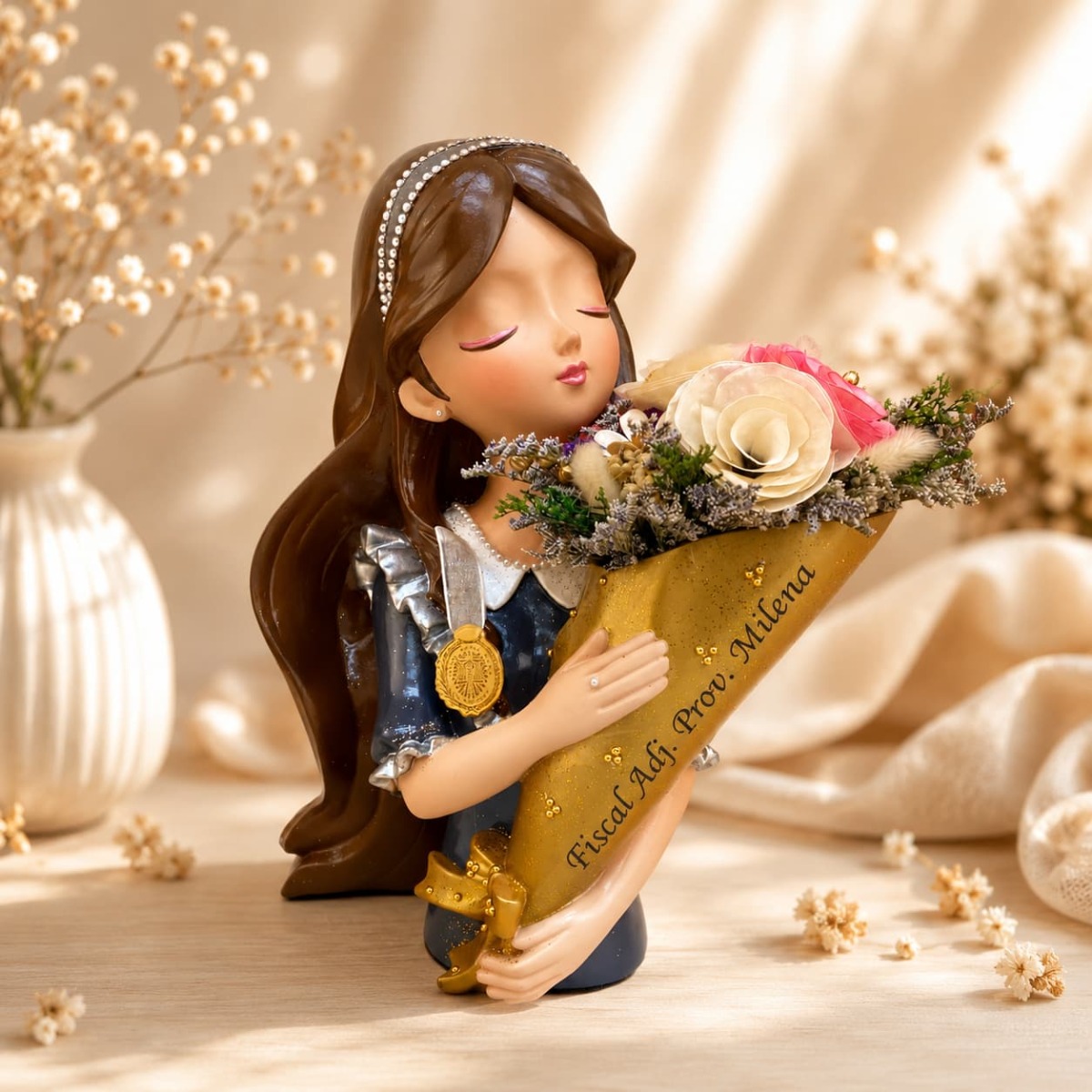 Florero Alicia Honor y Justicia